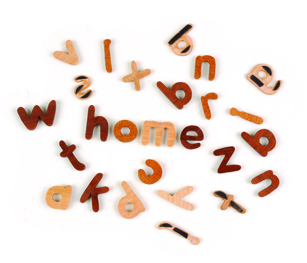 Wooden Alphabet Woodworkers Institute