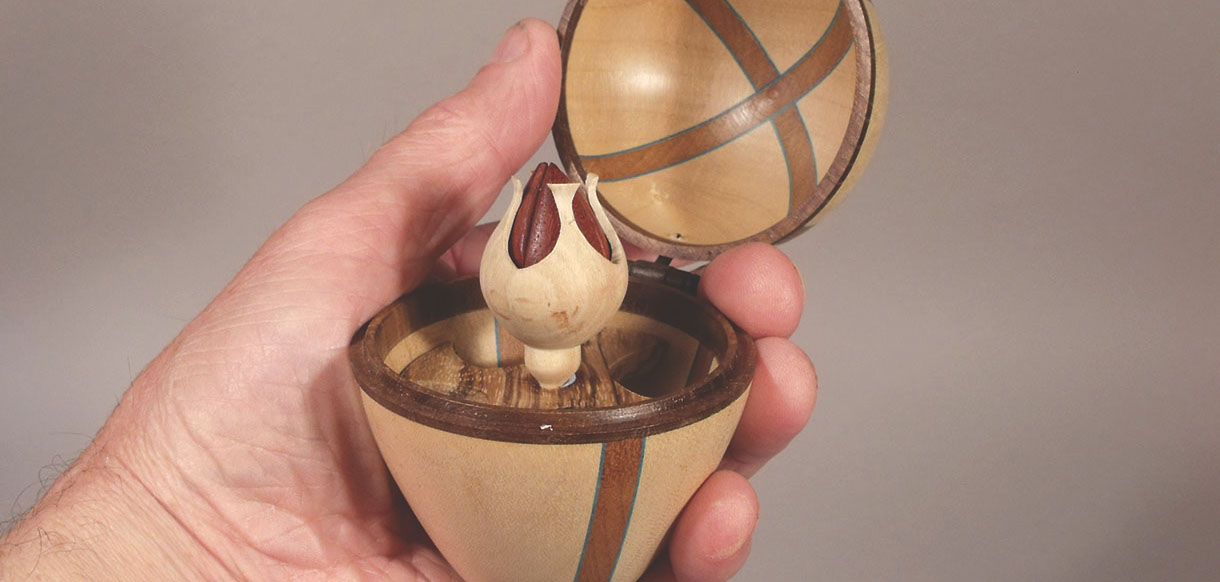 Egg and Rosebud part two Woodworkers Institute