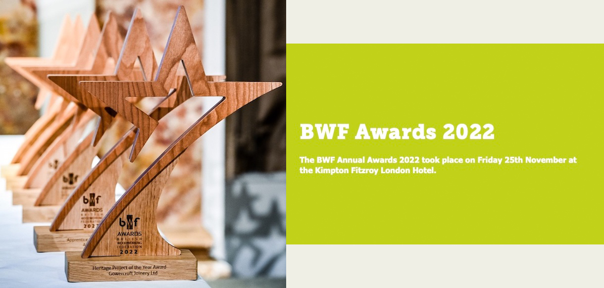 BWF Annual Awards 2022 Winners Woodworkers Institute