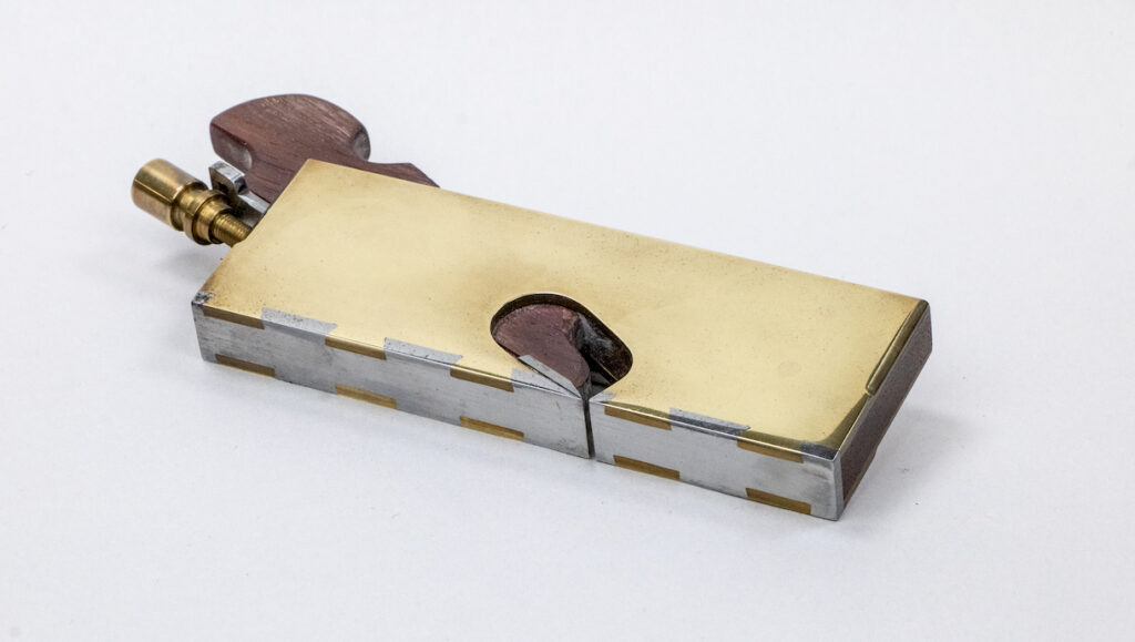 Hooked on Hand Tools Brass Shoulder Plane Woodworkers Institute