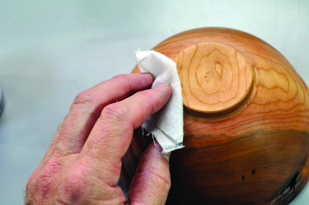 Wax in Woodturning Woodworkers Institute