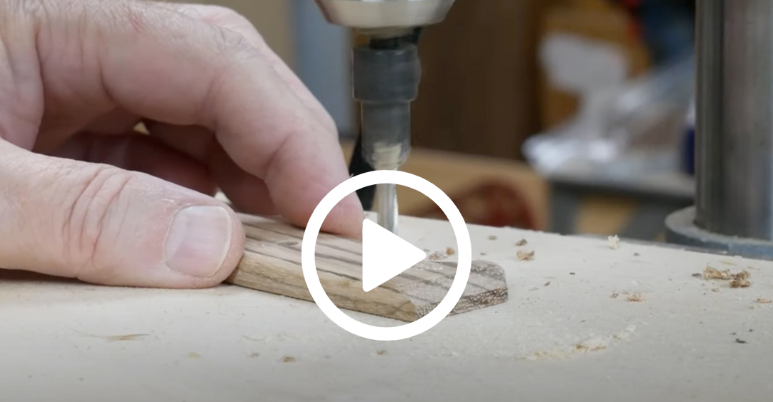 Custom Knife Scales (Handle) Part 6 Precise Countersinks