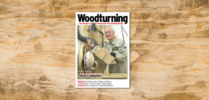 Issue 394 of Woodturning – out now!