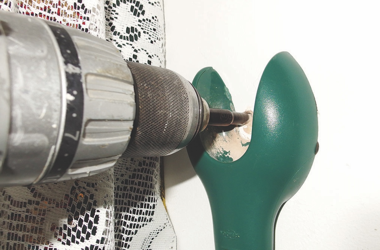 Drilling into masonary