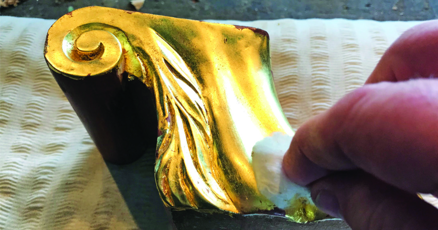 Master Gilder Paul Wilson's Tips for Gilding Awkward Shapes