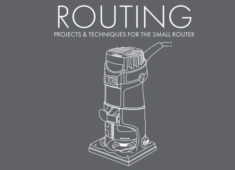 Small router techniques guide cover illustration.