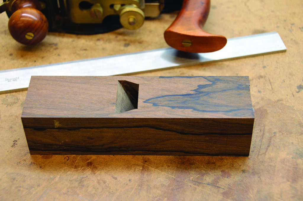 Woodworking tool with handplane and steel square