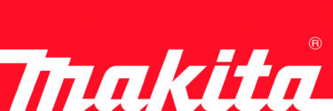 Makita logo in red and white